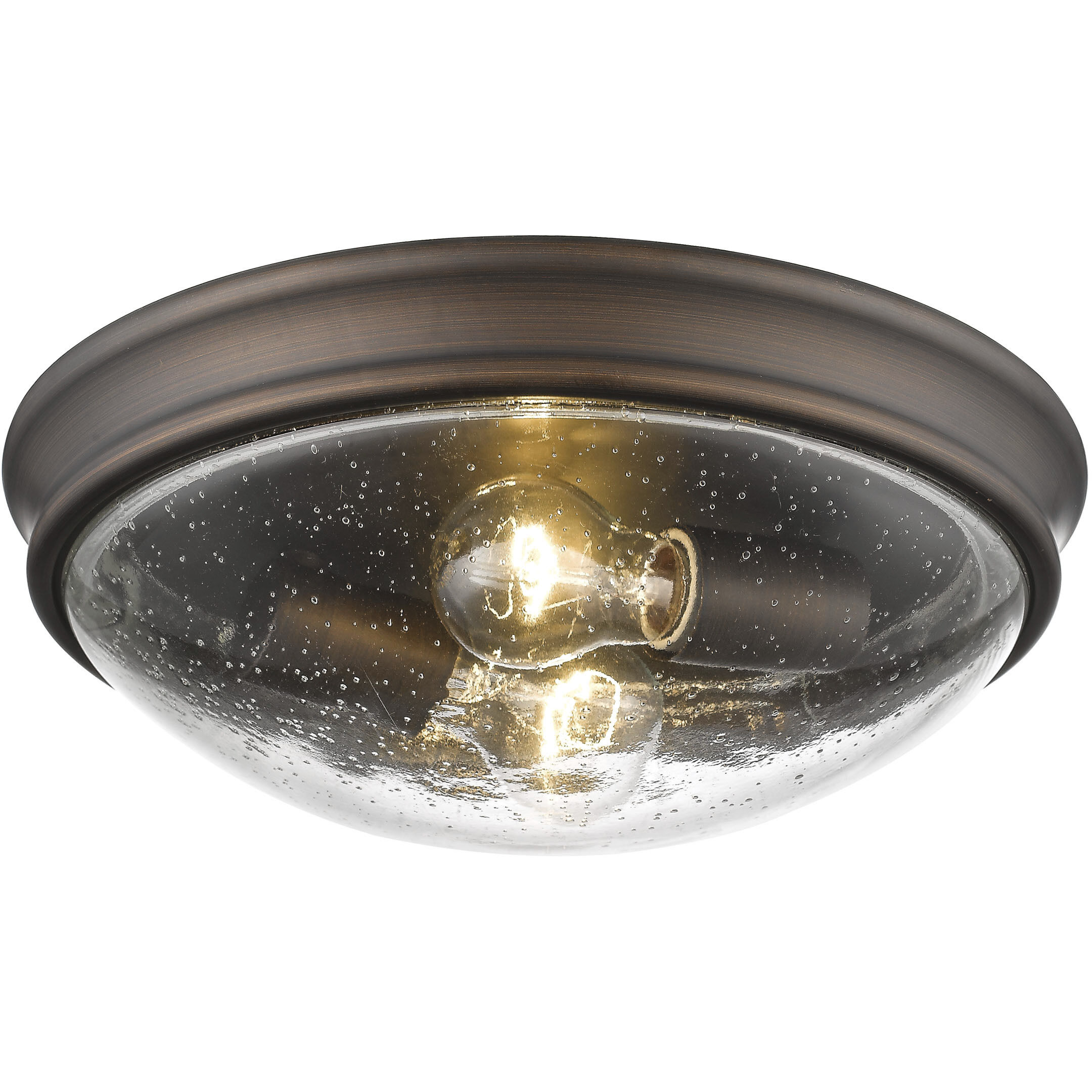 Belforge 2 Light 12.00 inch Flush Mount